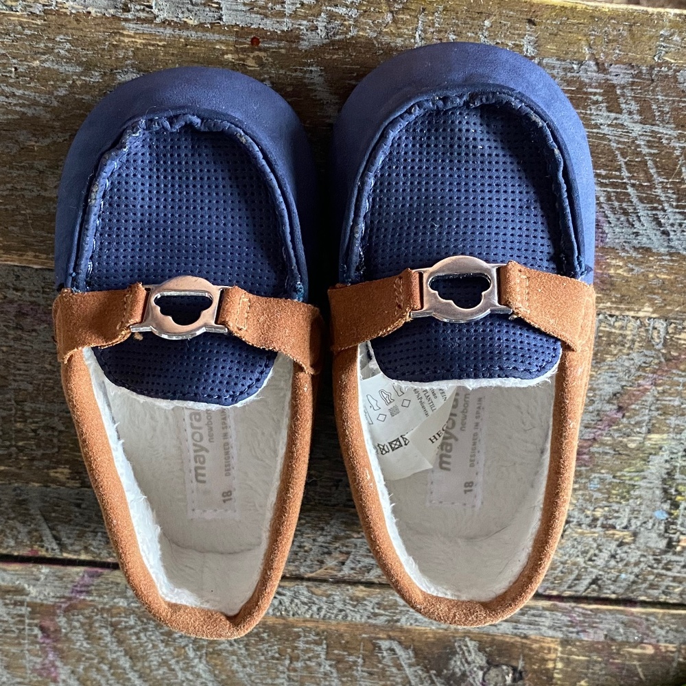 Mayoral baby shoes in size 18, US 3.